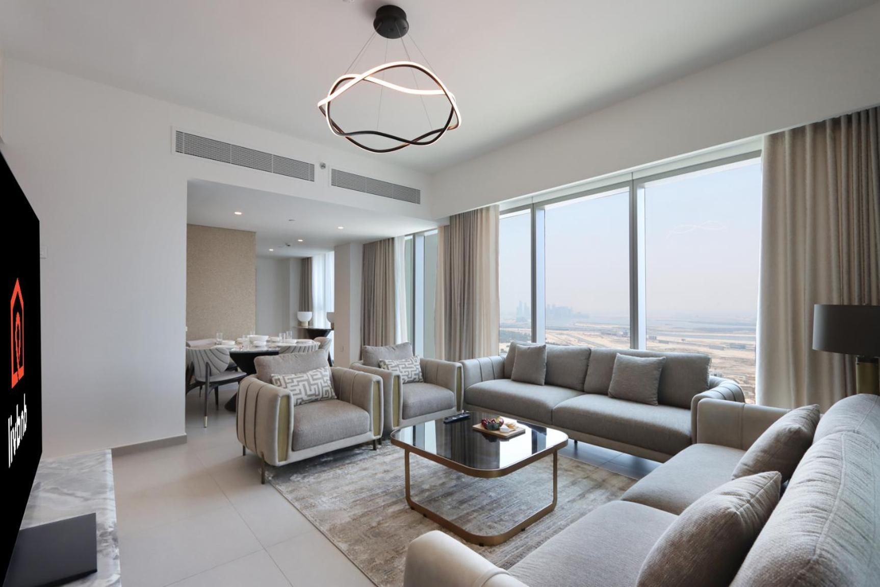 Apartment Livbnb-3br Next To Mall With Burj View
