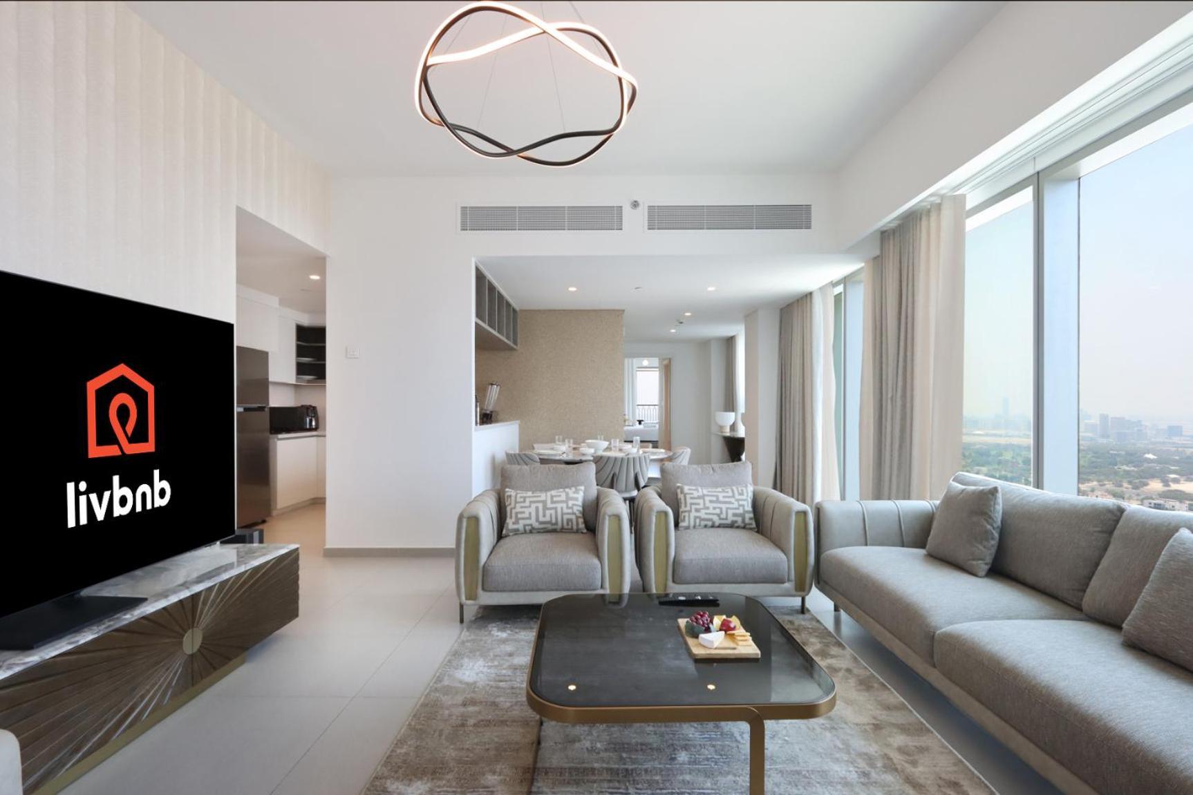 Apartment Livbnb-3br Next To Mall With Burj View *