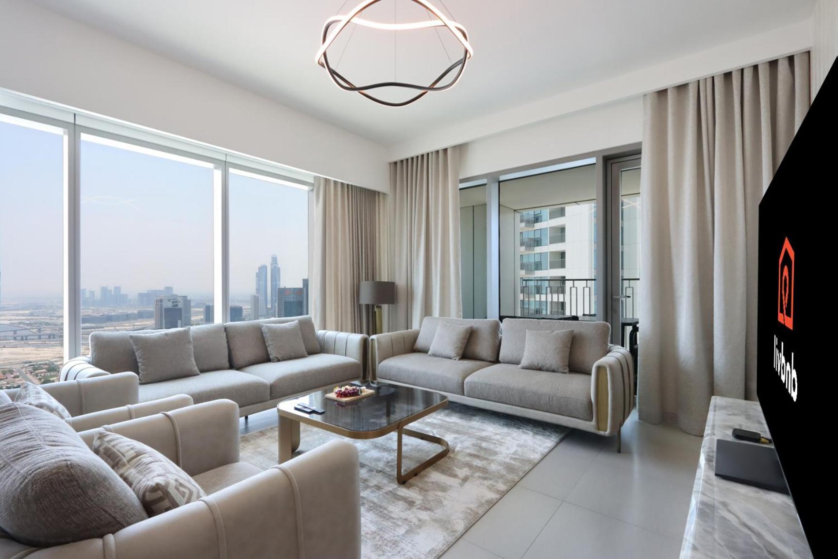 Livbnb-3br Next To Mall With Burj View * Dubai